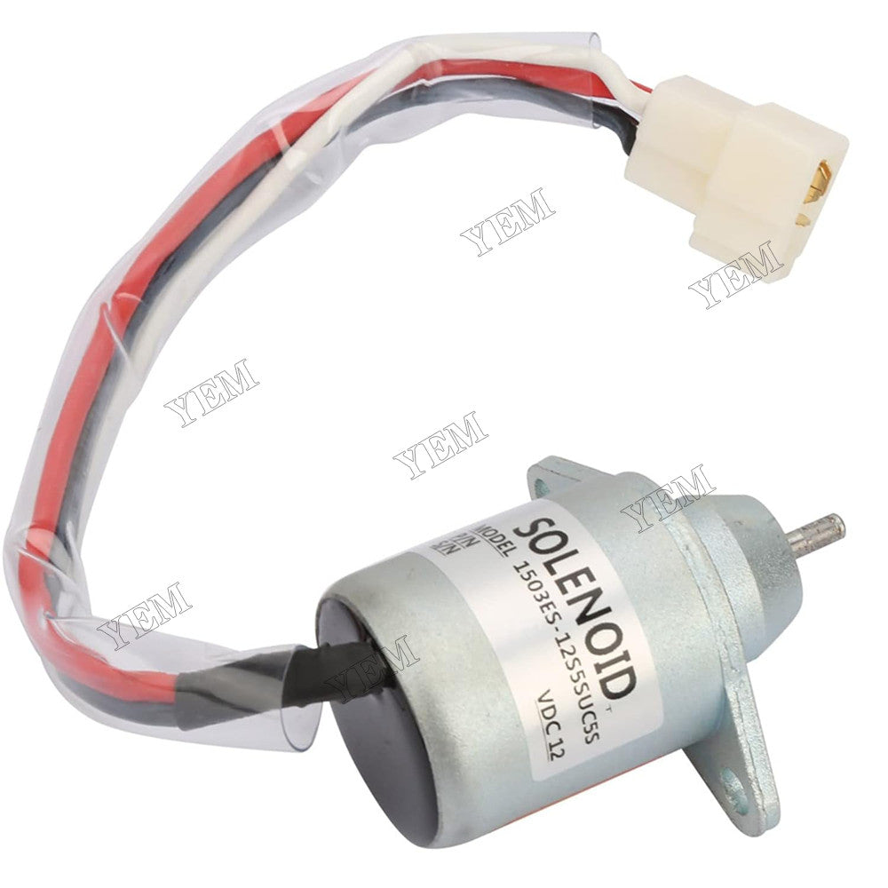 For Isuzu Engine 3CA1 3CB1 3CD1 3CE1 4CG1 4CG2 2CA1 3BC1 12V Fuel Shut off Stop Solenoid Valve 5864004350 For Isuzu