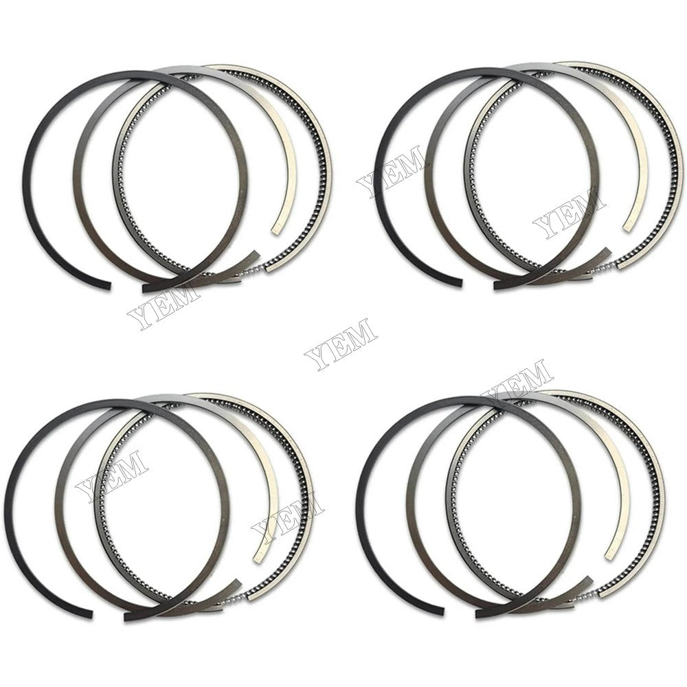 For Mitsubishi 4D34 4D34T Engine Truck BE449 BE459 FE439 STD 1 Set Piston Ring ME997240
