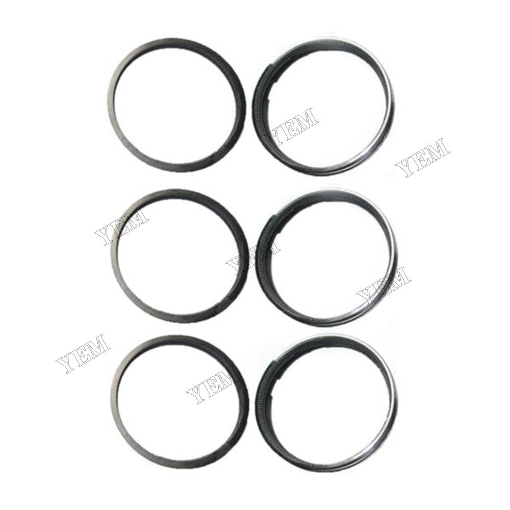For Mitsubishi 6D31 6D31T Engine 1 Set Piston Ring ME999717
