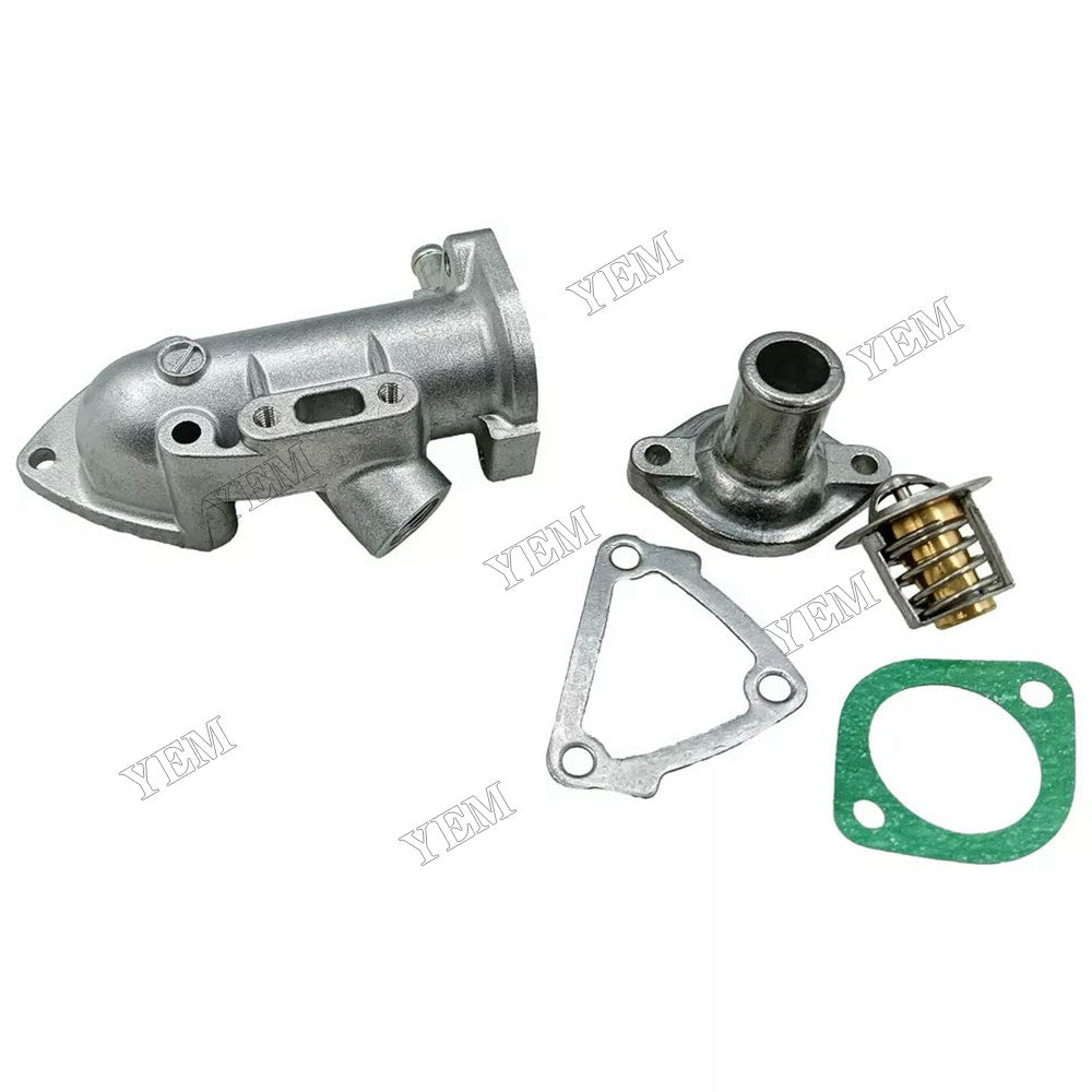 For Kubota Engine Z482 D722 Thermostat 15531-73010 & Cover 15841-73260 & Complete Water Flange 16875-72704 With Gasket 15841-72923 For Kubota