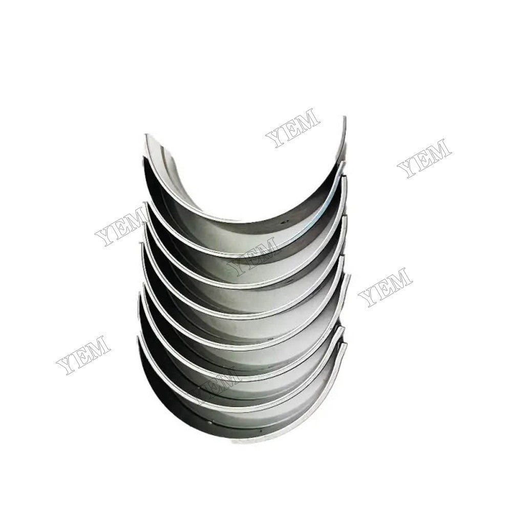 Engine 4TNE98 Komatsu Engine 4D98E Main Bearing 5 Pairs 1 Set YM729900-02801 for Yanmar