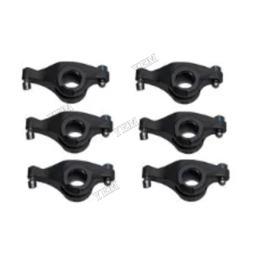 For New Holland TG255 TG285 TJ275 TJ325 CASE STX275 STX325 MX240 MX255 MX270 MX285 Tractor 6Pcs Exhaust Rocker Arm J942749