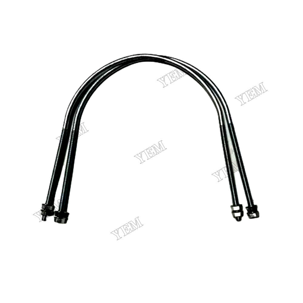 For Volvo EC240B EC290B EC300D EC330B EC360C EC460C 2Pcs Muffler Silencer U-Bolt VOE14528385