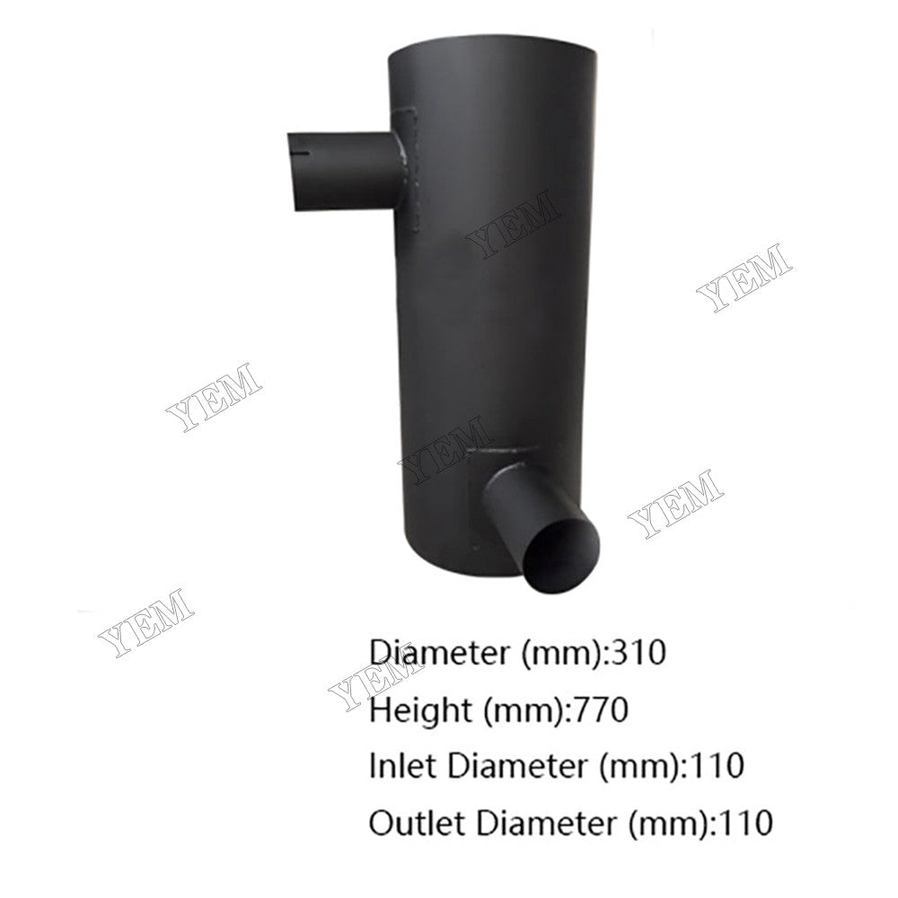 For Volvo Excavator EC290 EC290BP New Type Muffler SA1114-00432