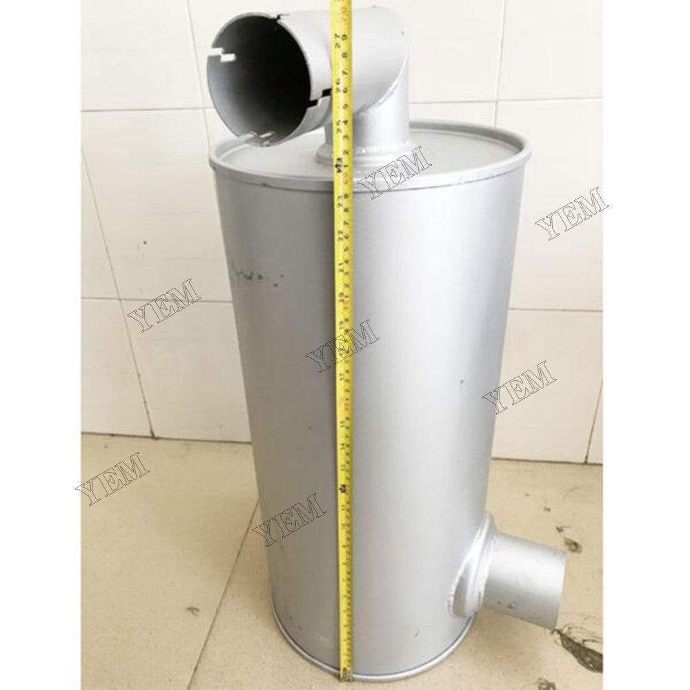 For Hino Engine H06CT Hitachi Excavator EX220 EX270 EX220LC EX270LC EX220-1 EX270-1 EX220LC-1 EX270LC-1 Muffler Silencer 4190984 For Hino