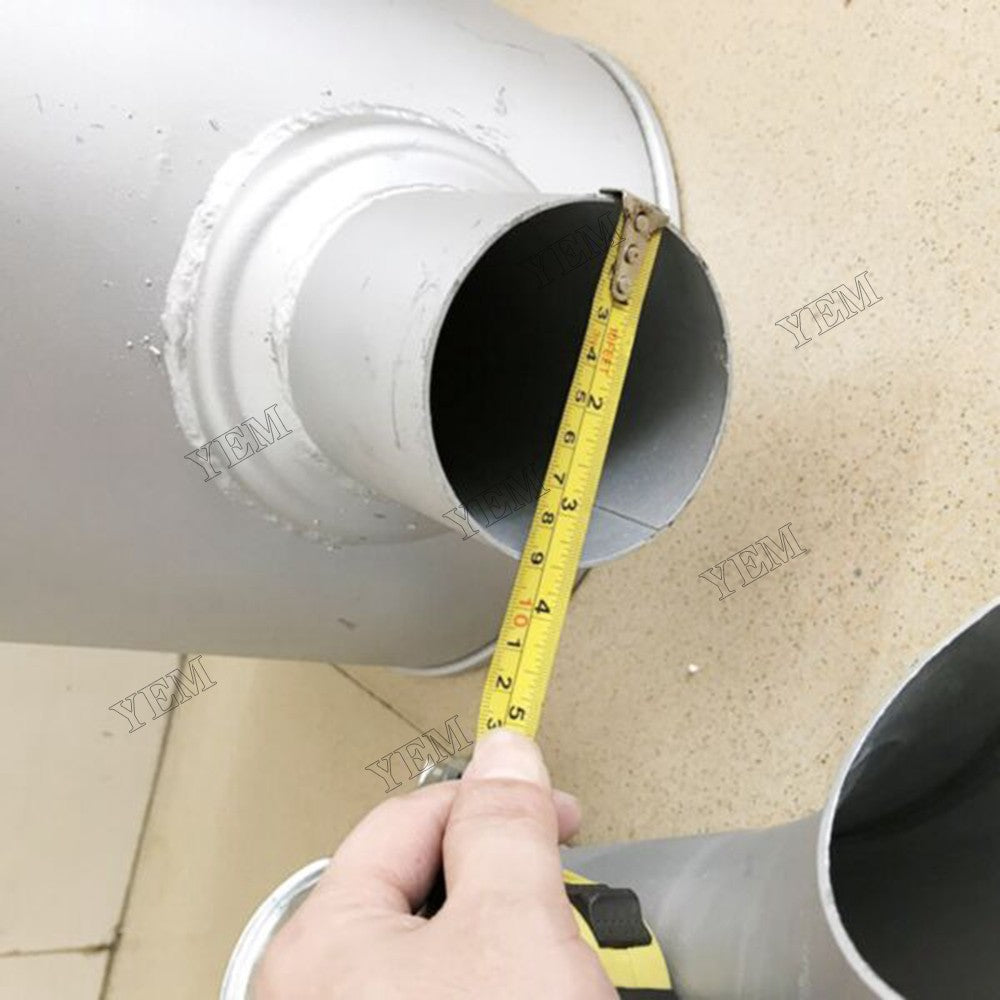 For Hino Engine H06CT Hitachi Excavator EX220 EX270 EX220LC EX270LC EX220-1 EX270-1 EX220LC-1 EX270LC-1 Muffler Silencer 4190984 For Hino