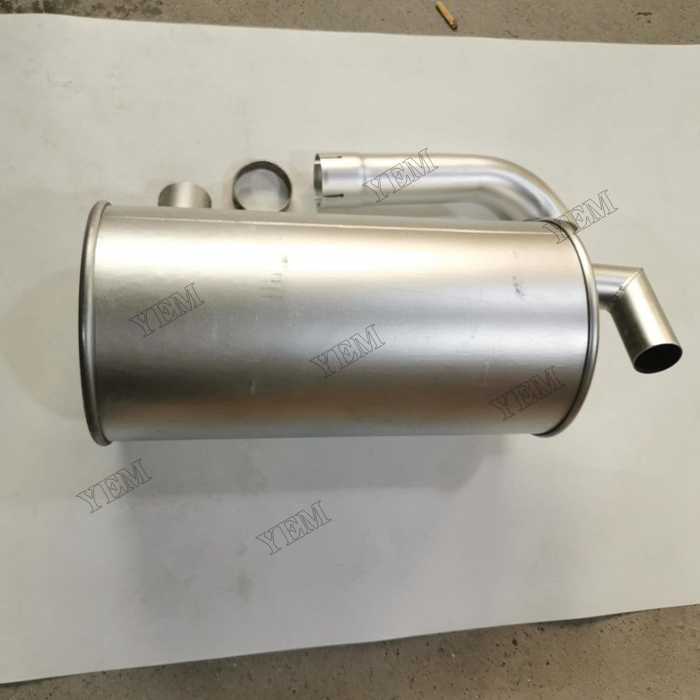 For Isuzu Engine 4BD1 Hitachi Excavator EX100-2 EX100-3 EX100M-2 EX100M-3 Muffler 4255657