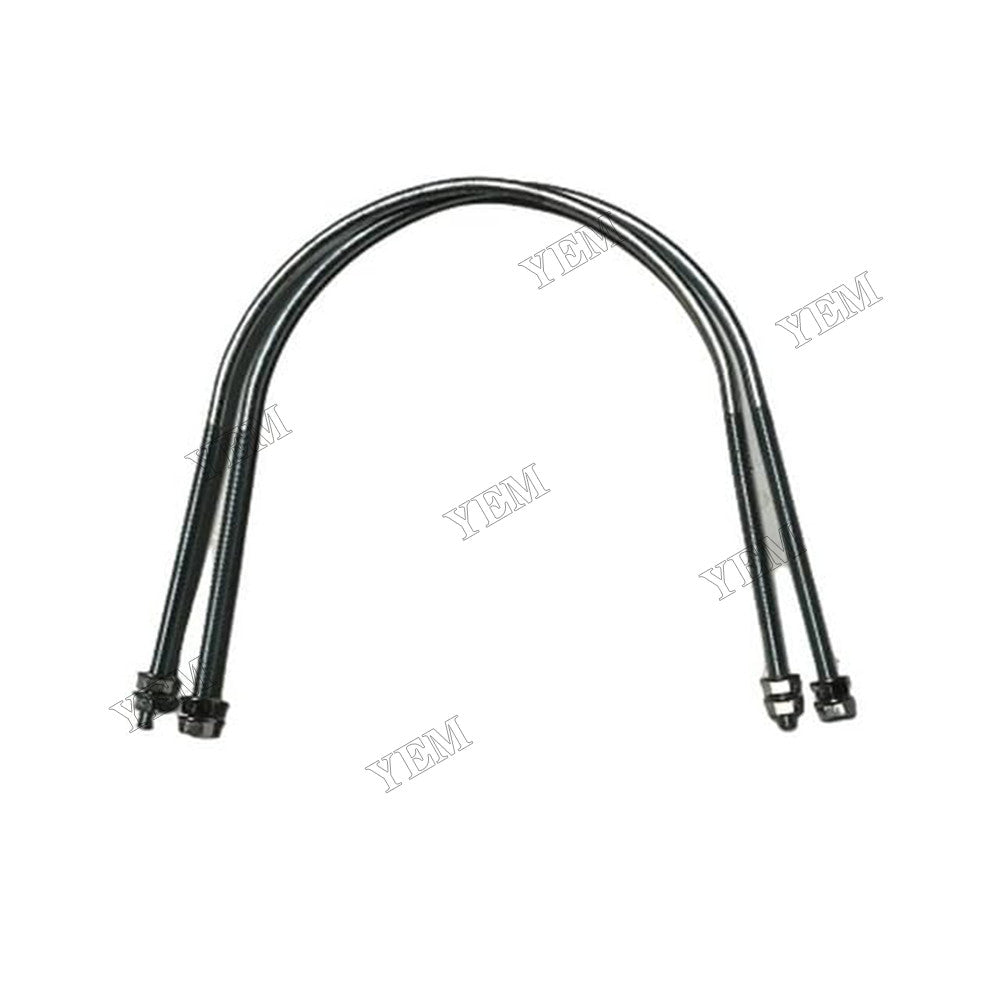 For Hitachi ZX200 ZX210H ZX230 ZX240H ZX330 ZX350H ZX350W ZX500W 2 Pcs Muffler U Bolt 4420083