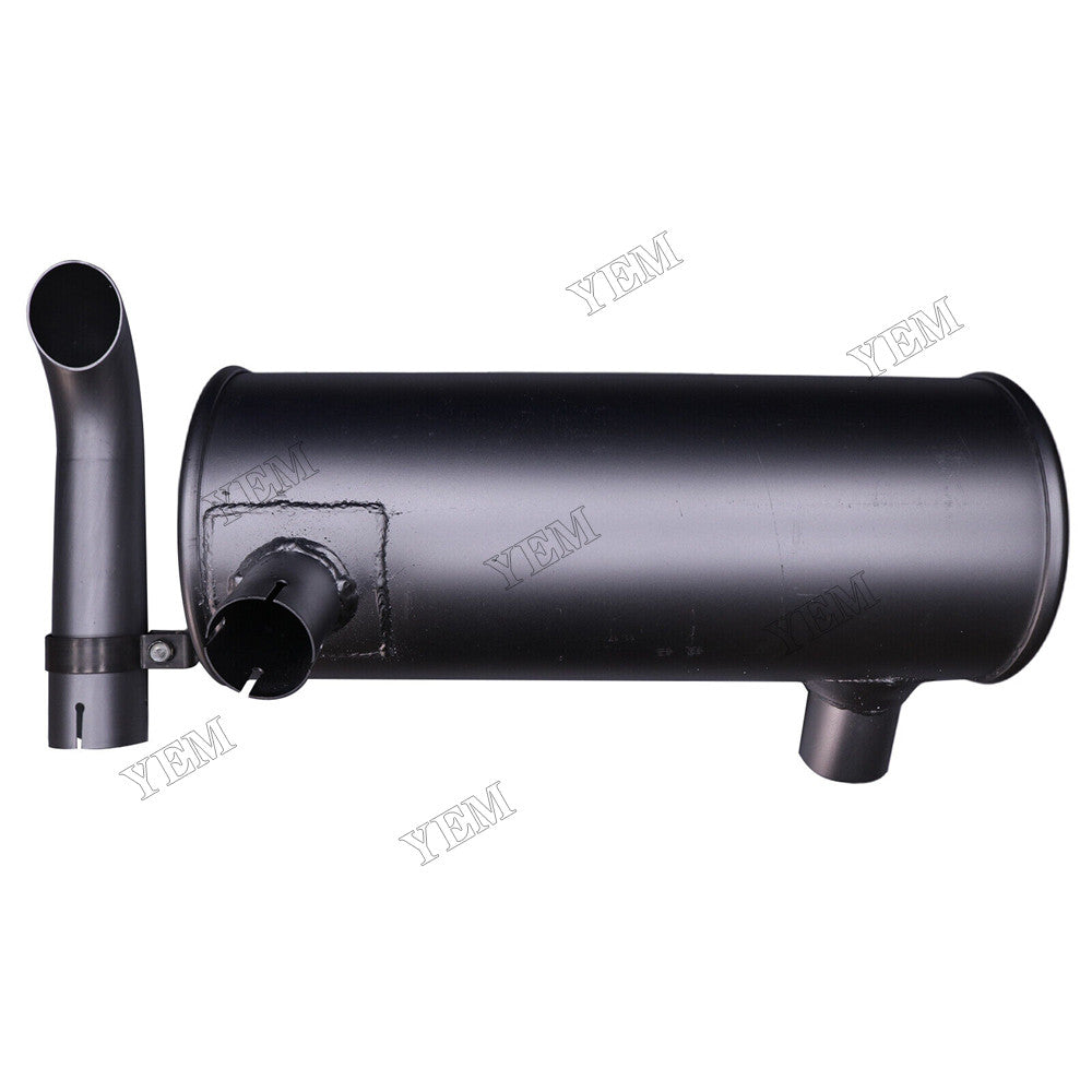 For Hitachi Excavator EX60BUN-5 EX70LCK-5 EX75UR-3 EX75URLC-3 EX80U EX60-5 EX60LC-5 EX80-5 Muffler Silencer 4389278 and Clamp with 2Pcs U-Bolt For Hitachi
