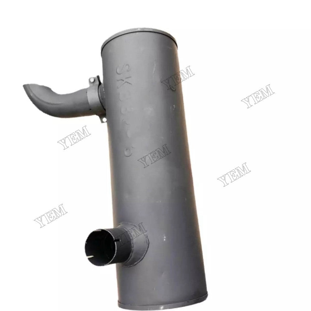 For Mitsubishi Engine 6D22-T 6D22-TC Kobelco Excavator SK300 SK300LC SK400LC SK300-4 SK300LC-4 SK400LC-4 Muffler VAME157919 VAME157923