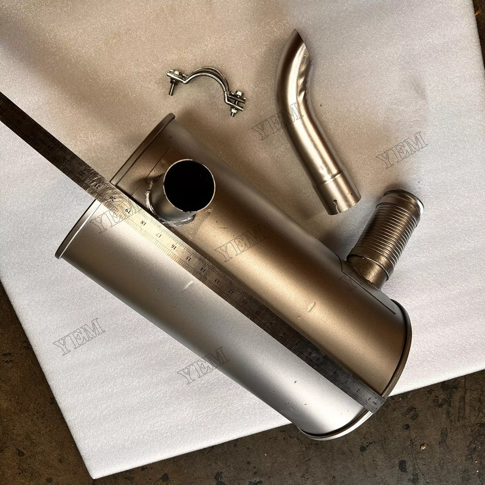 For Hyundai Excavator R130LC3 R160LC3 R130LC-3 R160LC-3 Muffler Silencer 13E6-33020 13E6-32200 13E6-33010