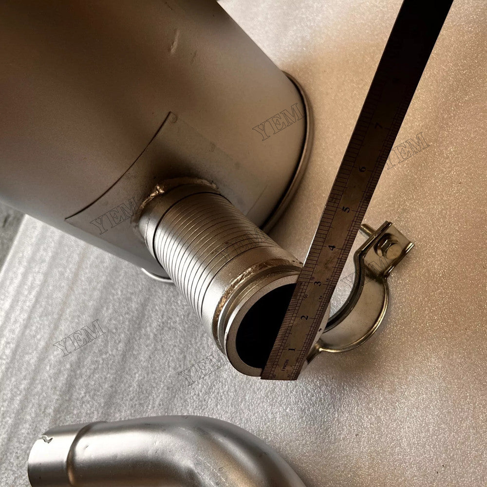 For Hyundai Excavator R130LC3 R160LC3 R130LC-3 R160LC-3 Muffler Silencer 13E6-33020 13E6-32200 13E6-33010 For Hyundai