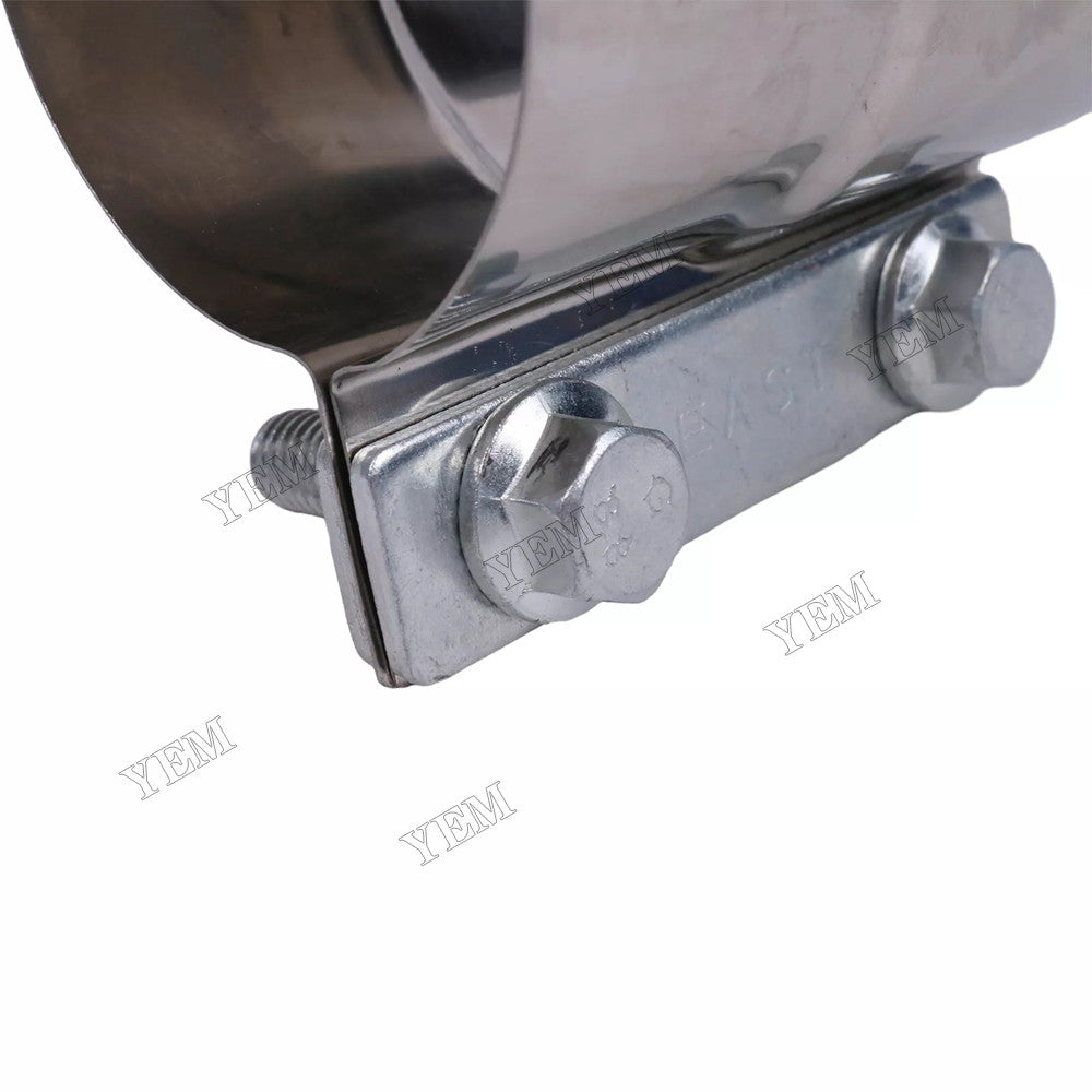 For Kobelco Excavator MD200BLC K907LC K907 K907LC-2 K907-2 Muffler Silencer 2427U347D3 with 2Pcs U Bolt 2420T7227 and Clamp 2432R234