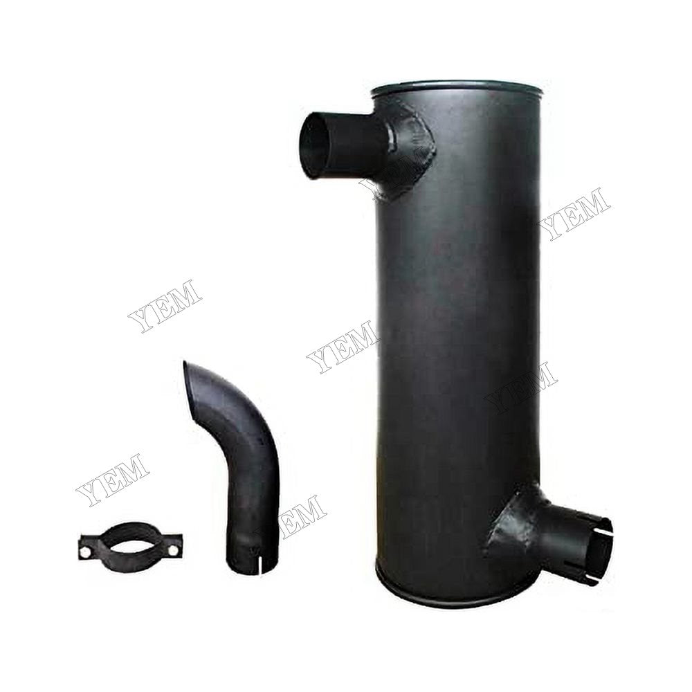 For Komatsu Engine S6D95L Excavator PC200-5 PC200LC-5 PC200LC-5X PC200-5X PC200-5C PC200LC-5C PC200-5Z Muffler Silencer 6209-11-5210 6209-11-5211 For Komatsu
