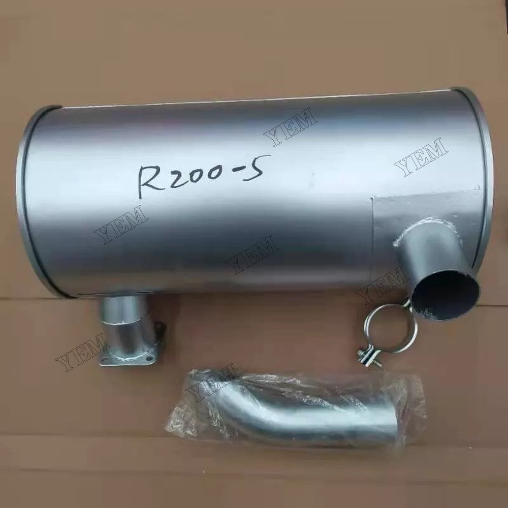 For Hyundai Excavator R170W-3 R180LC-3 R200NLC-3 R210LC-3 R210LC-3_LL Muffler Silencer 11EM-32310