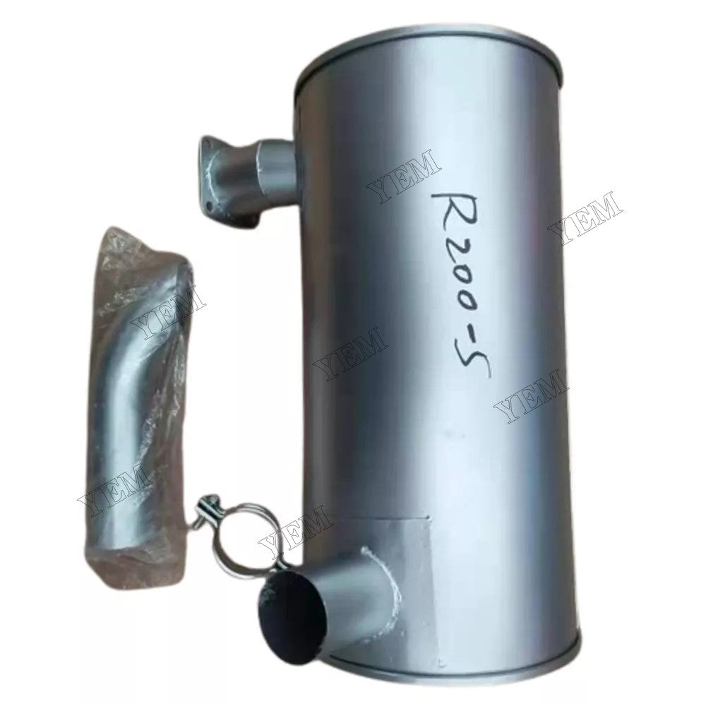 For Hyundai Excavator R170W-3 R180LC-3 R200NLC-3 R210LC-3 R210LC-3_LL Muffler Silencer 11EM-32310 For Hyundai