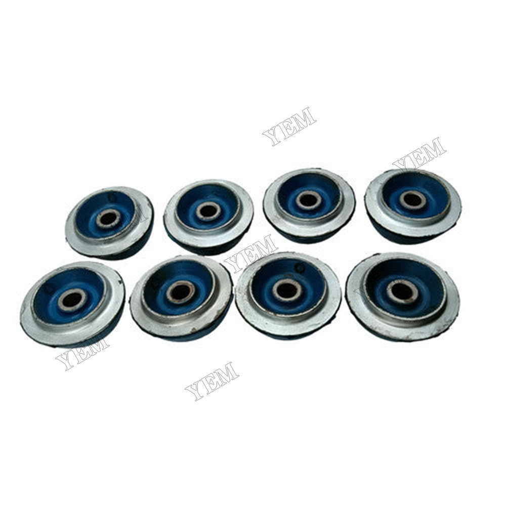 For Mitsubishi Engine S3L2 Caterpillar CAT Excavator 303 303CR 8Pcs Rubber Mount 175-4625 220-9184 For Mitsubishi