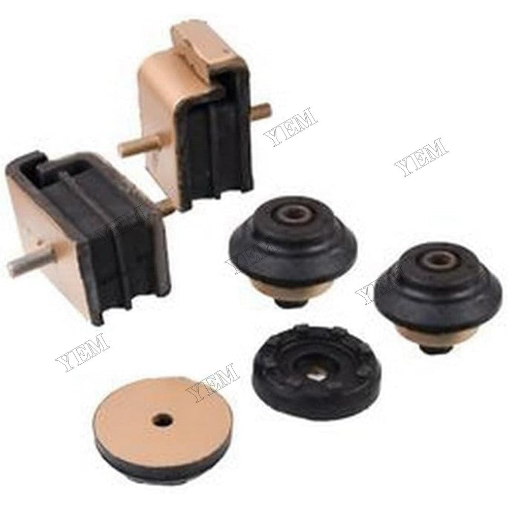 For Iuszu Engine 4BG1 Hitachi Excavator EX100-5 EX120-5 EX135UR Mounting Rubber Cushion 4334526 4341825