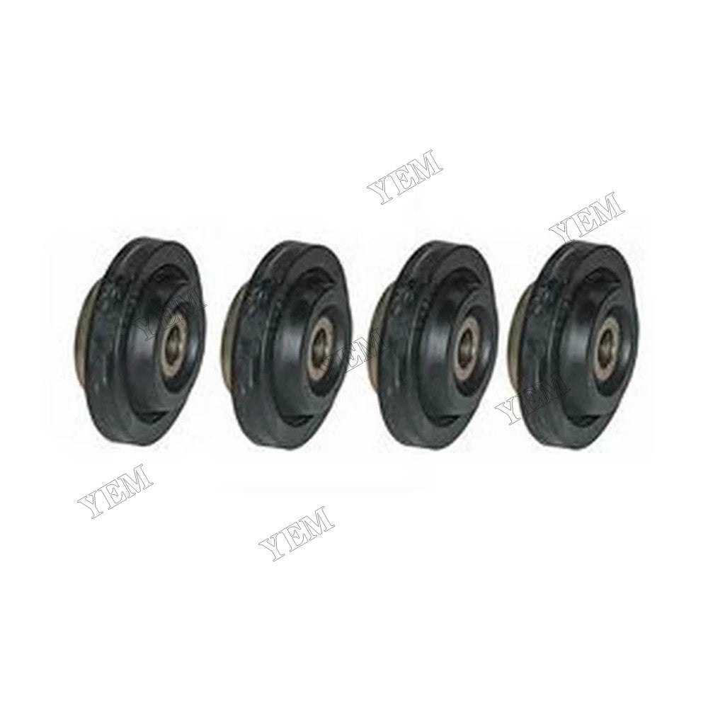 For Caterpillar CAT Engine 3116 C7 Excavator 318C 320B 322C 325C 4 Pcs Mounting Rubber Cushion 109-9369
