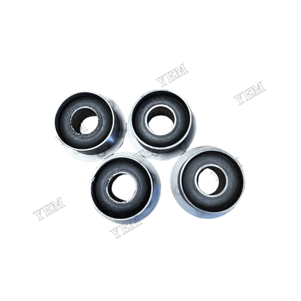 For Komatsu Excavator PC200-3 PC220-3 PC240-3K 4 Pcs Engine Mounting Rubber Cushion 205-01-71111