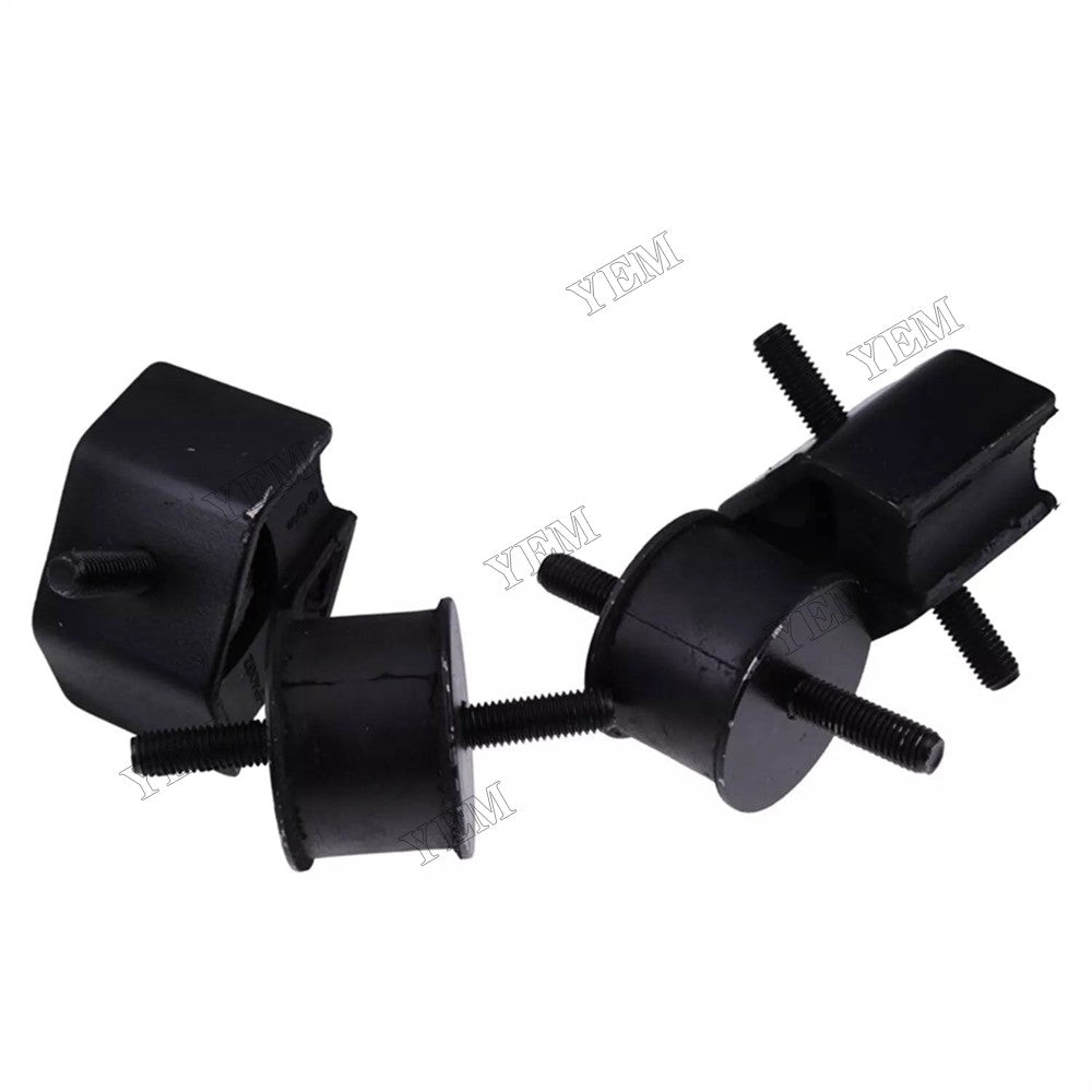 For Komatsu Excavator PC40-6 PC40-5 PC50UU-1 1 Set Engine Mounting Rubber Cushion 20R-01-29111 20T-01-35162 For Komatsu