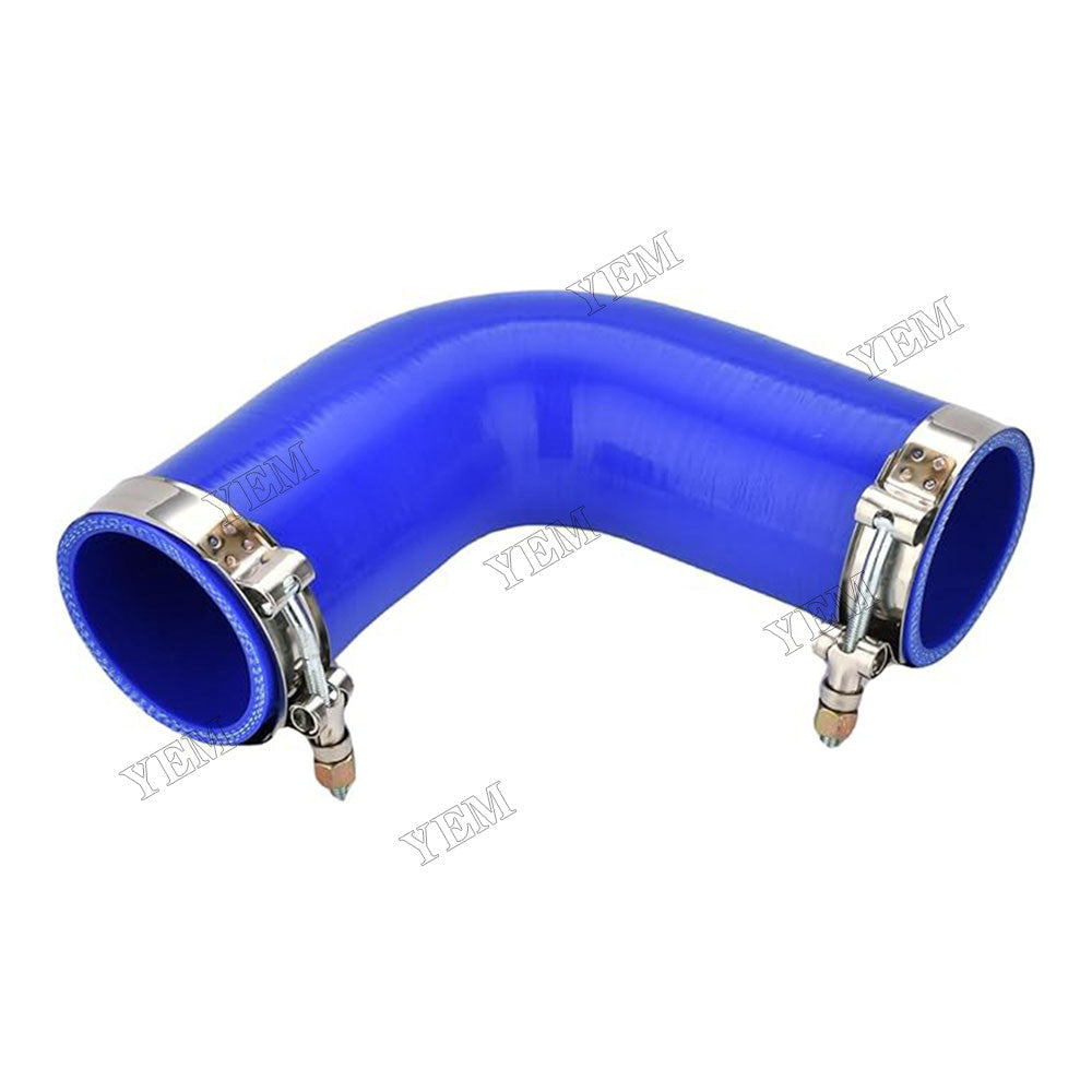 For Peterbilt 365 367 384 386 387 388 389 587 Kenworth T660 T680 T700 T880 T2000 W900 Truck Silicone 90?? Elbow Hose With Clamps F04-6006 For Peterbilt