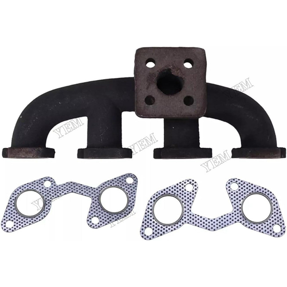 For Kubota Generator GV-3170(SW) Hyundai Old Skid Steer Loader HSL600 Exhaust Manifold 15465-12312 With Gasket 1A091-12350 1A091-12360 For Kubota