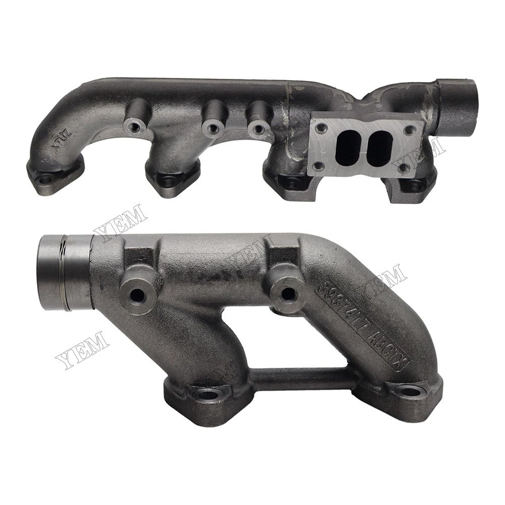 For Cummins Engine L8.9 6LTAA Exhaust Manifold 3943836 & 3937477 For Cummins
