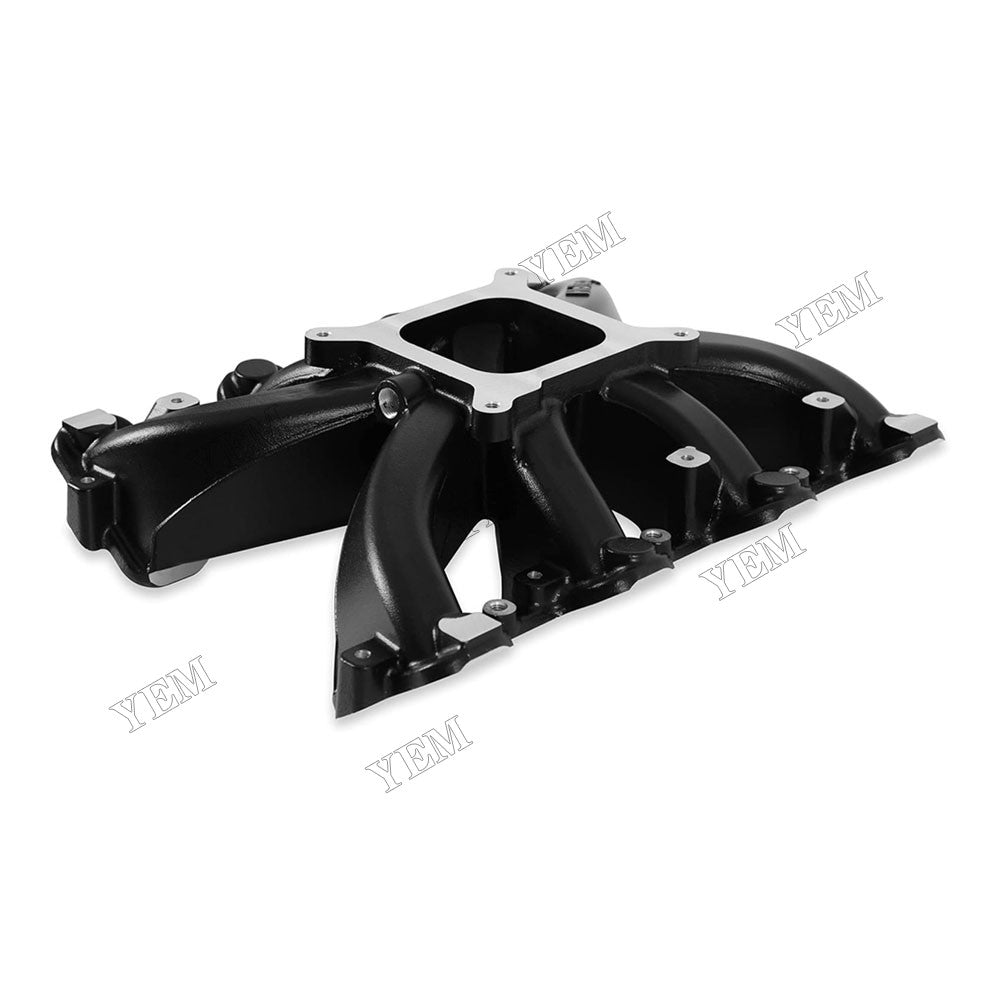 For GM Engine LS1 LS2 LS6 Holley Single Plane Carb Intake Manifold 300-132BK