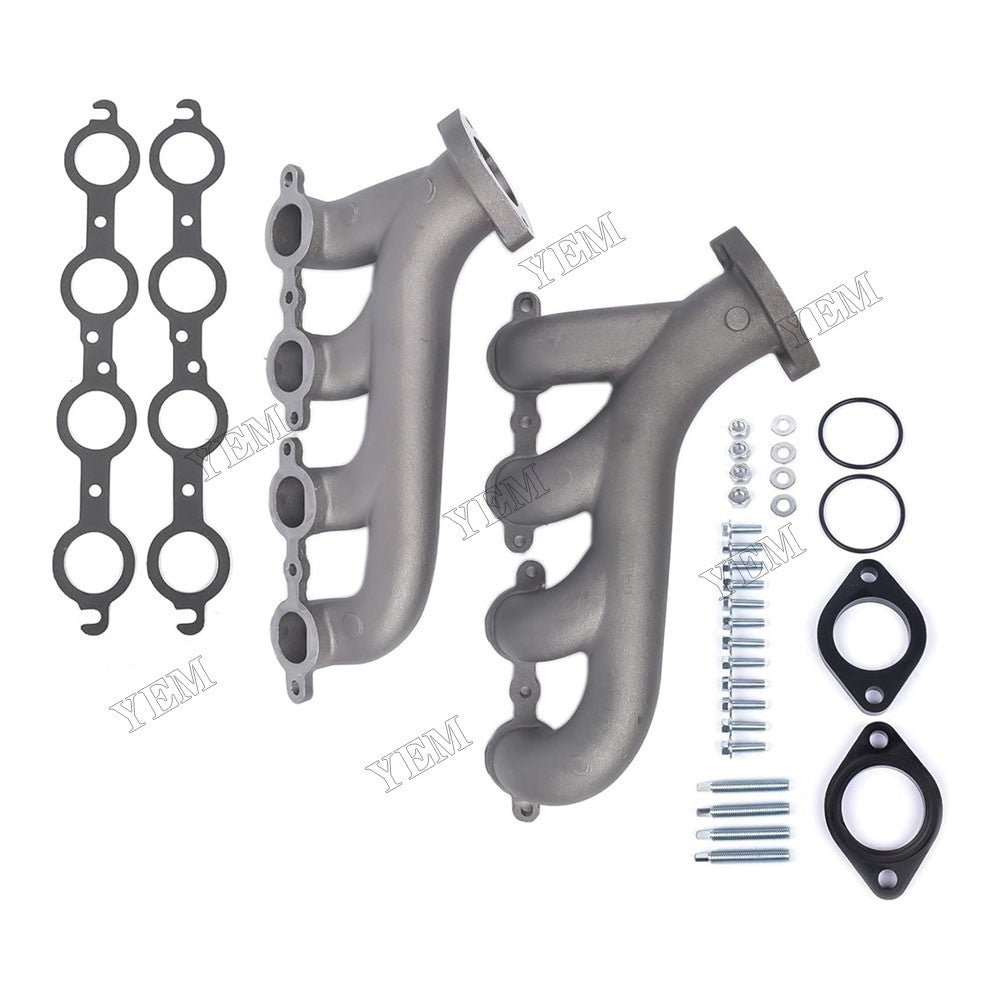For Chevrolet Engine LS1 LS2 LS3 4.8L 5.3L 6.0L Exhaust Manifold Kit 9988-R-BLEM For Chevrolet
