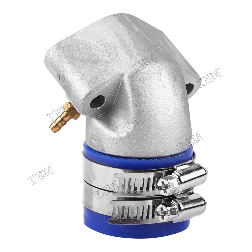 For GY6 Engine QMJ152/157 QMI152/157 Carburetor Aluminum Intake Manifold Boot JA02005 YEMPARTS
