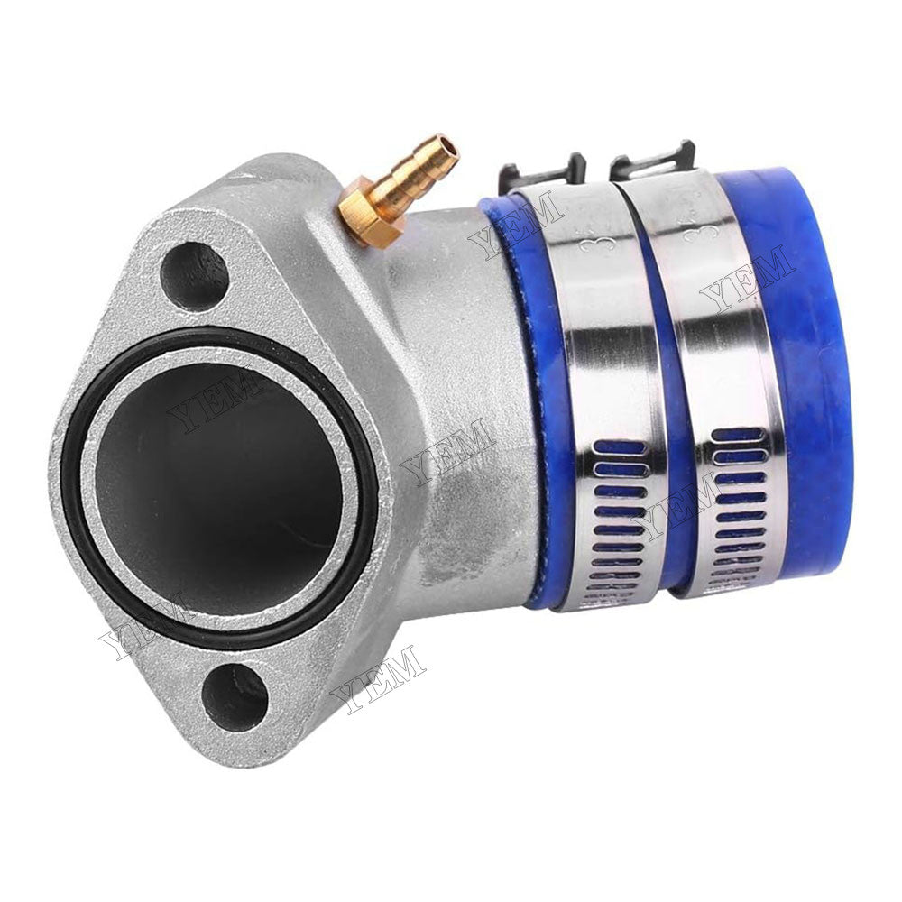 For GY6 Engine QMJ152/157 QMI152/157 Carburetor Aluminum Intake Manifold Boot JA02005 YEMPARTS