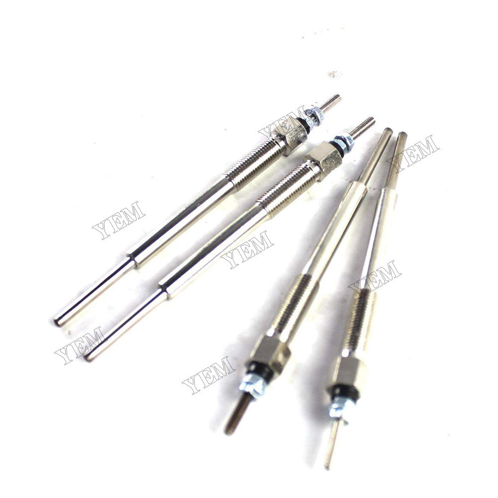 For Isuzu Engine 4HK1 Truck NPR NQR NRR 4 Pcs Glow Plug 8-97600096-0