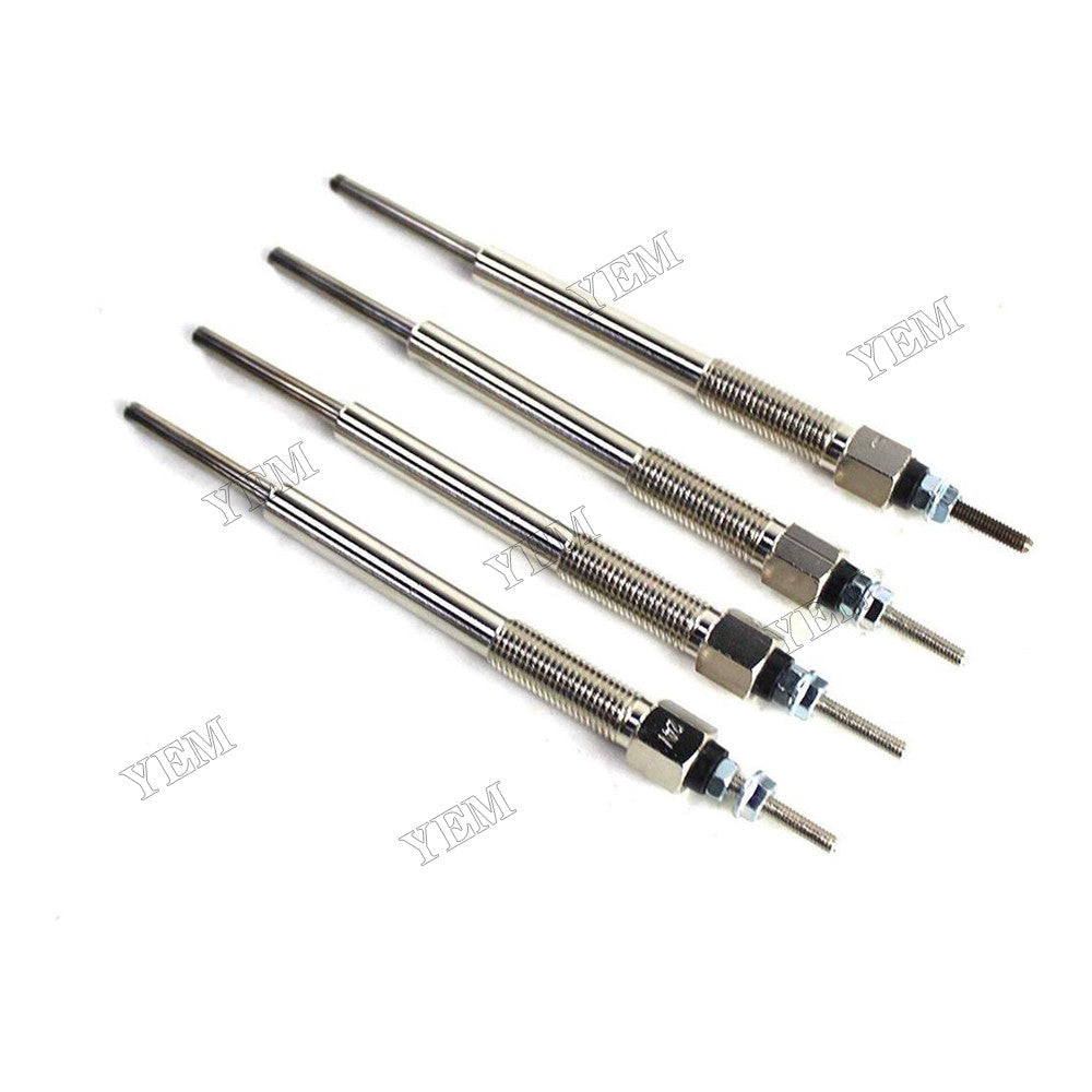 For Isuzu Engine 4HK1 Truck NPR NQR NRR 4 Pcs Glow Plug 8-97600096-0 For Isuzu
