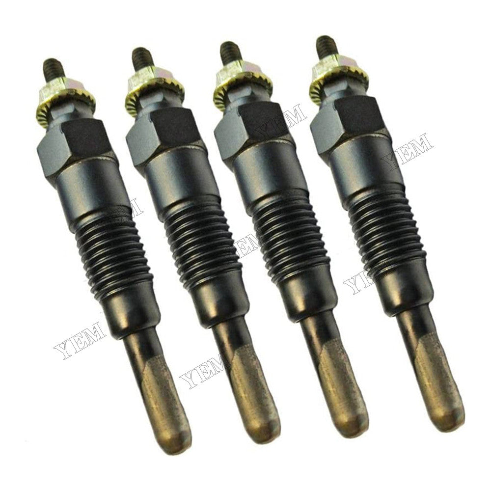 For Yanmar 4TNE98 Komatsu 4D98E Engine Kohler Generator 32EOZ Mustang Loader MTL16 4Pcs Glow Plug Y129155-77800