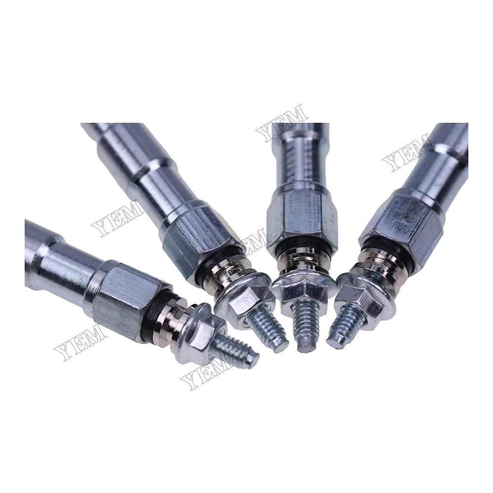 For Kubota Engine V3307 V3307-DI Bobcat Loader S630 S650 T630 T650 4PCS Glow Plug 7008447 For Kubota