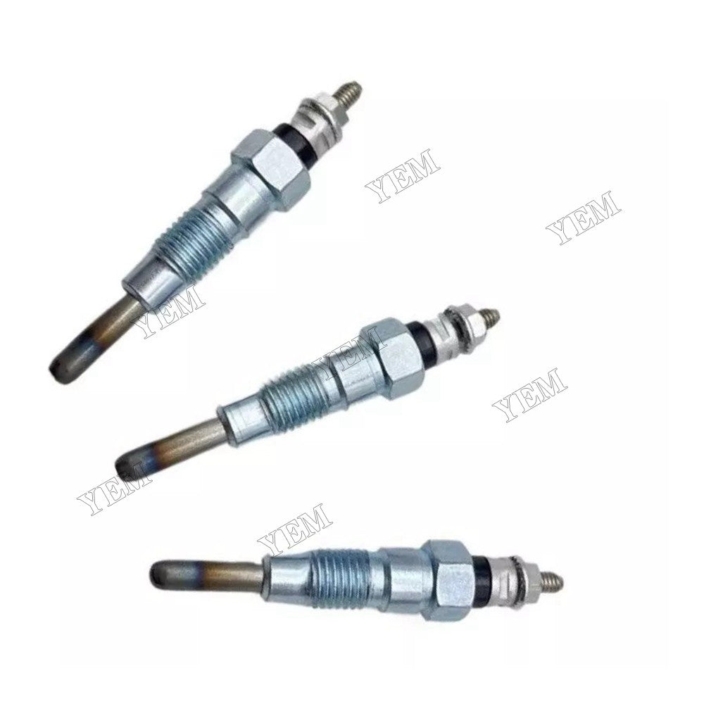 For Kubota Engine D600 D640 Cub Cadet Lawn Tractor 1772 1782 3Pcs Glow Plug KB-15694-65510 KB-15694-65512