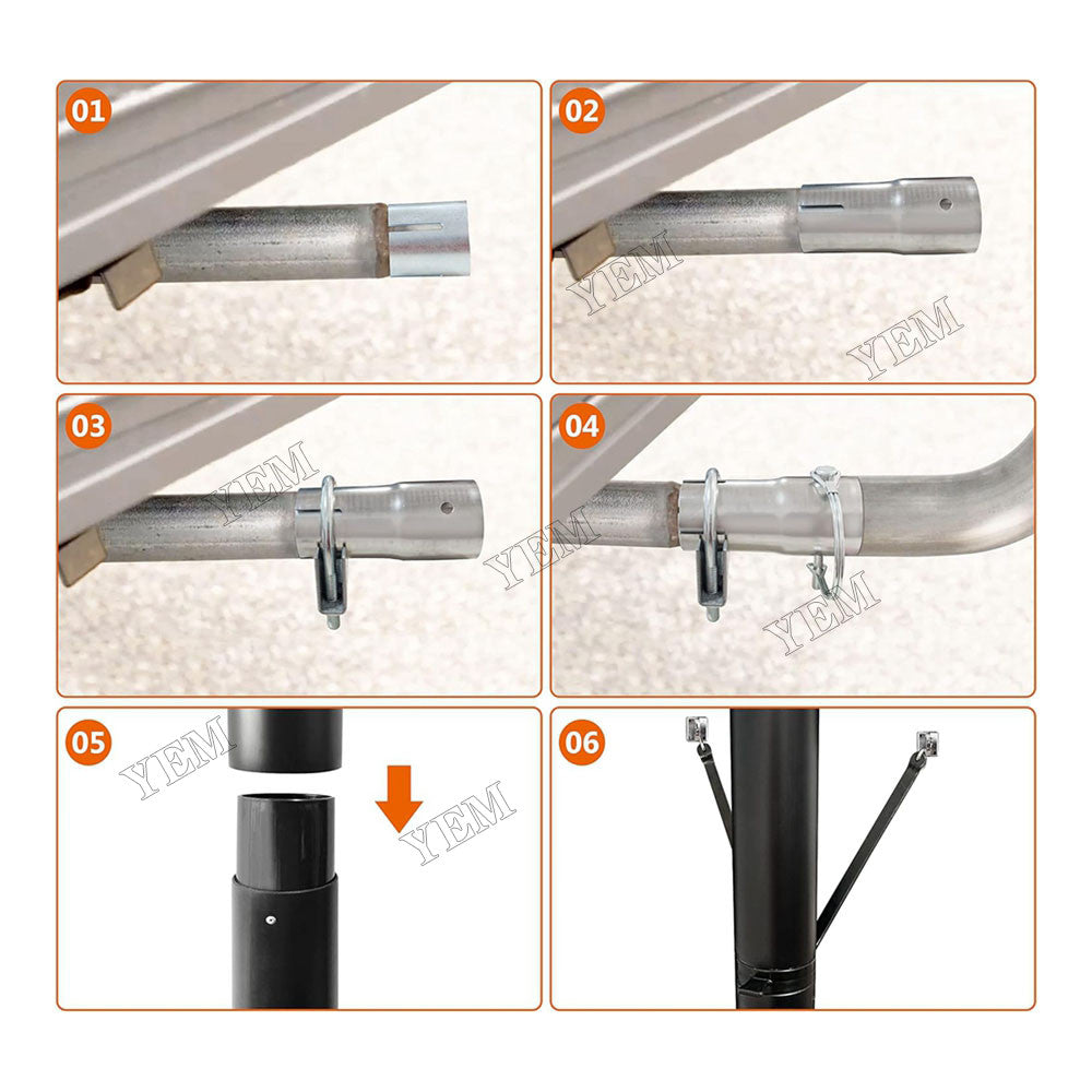 For RV Generator Aftermarket Camco 44461 Pipe Extension kit For RV