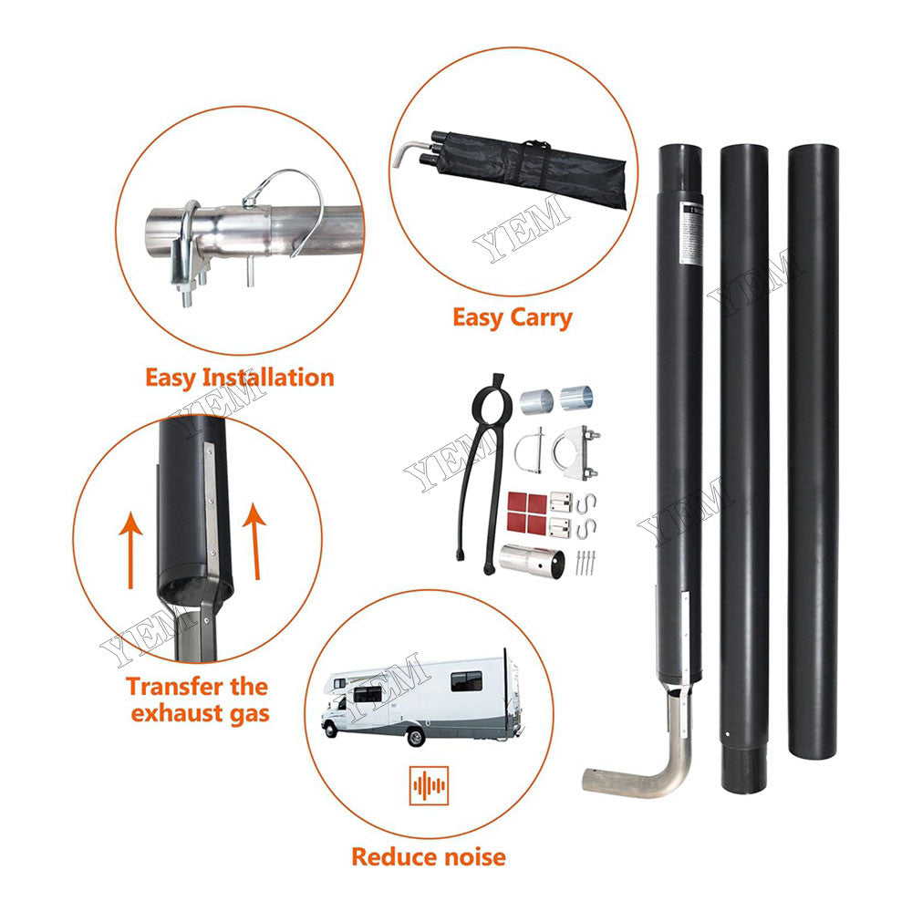 For RV Generator Aftermarket Camco 44461 Pipe Extension kit For RV