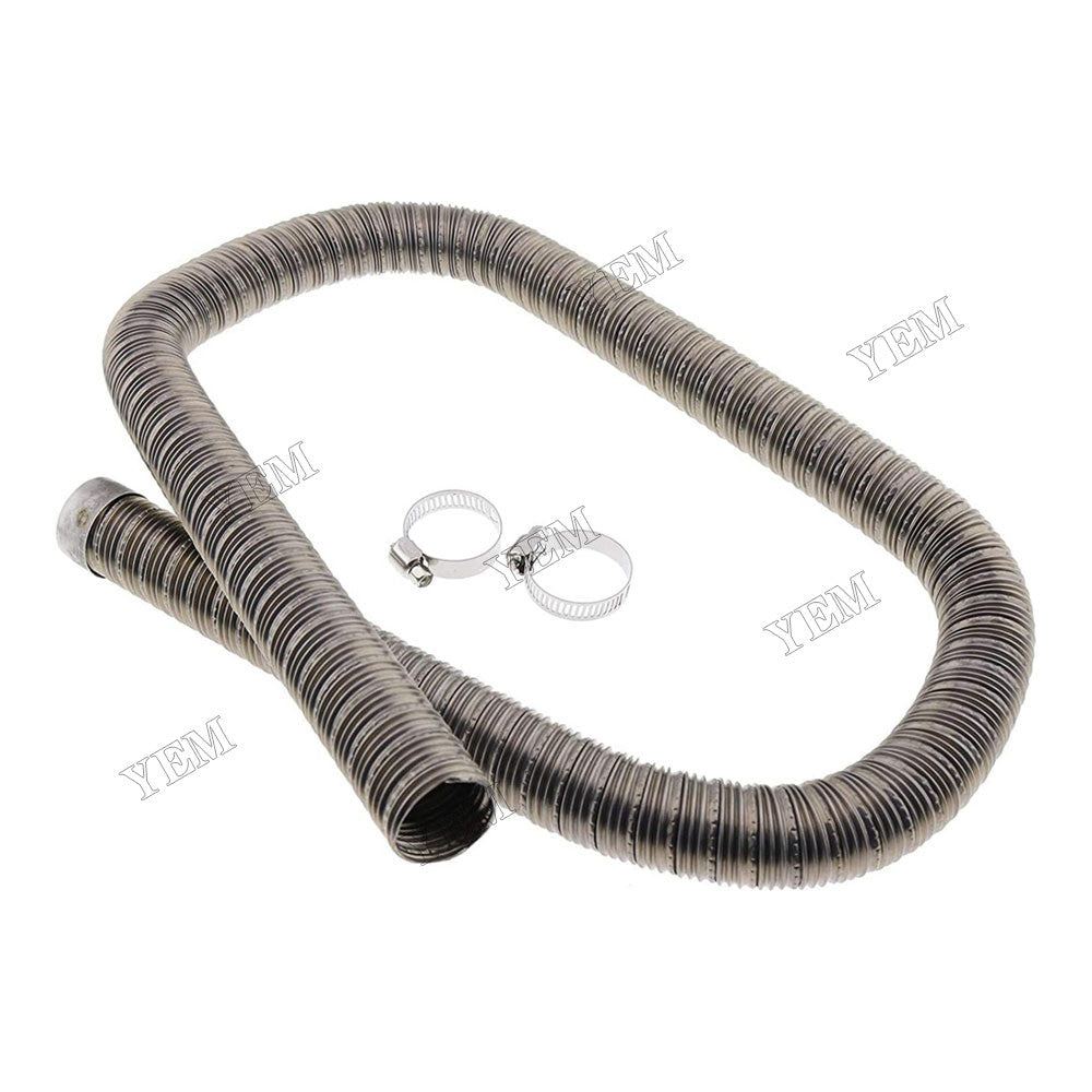 For Webasto Eberspacher 24mm Stainless Steel Exhaust Pipe(1m) 36061296 90394 with Clamps For Webasto
