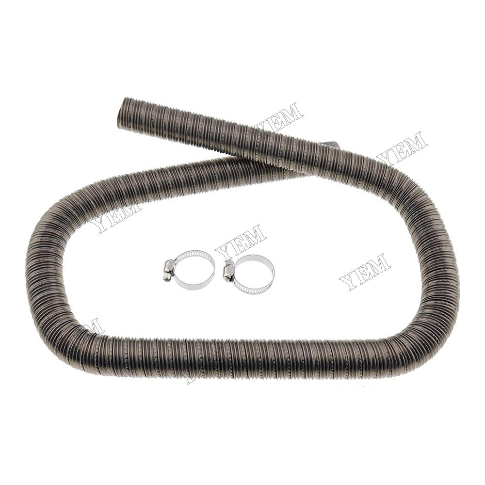 For Webasto Eberspacher 24mm Stainless Steel Exhaust Pipe(1m) 36061296 90394 with Clamps For Webasto