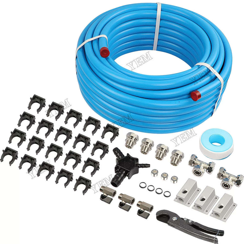 For RapidAir 3/4 Maxline Tubing Air Compressor Hose Kit M7500 For RapidAir