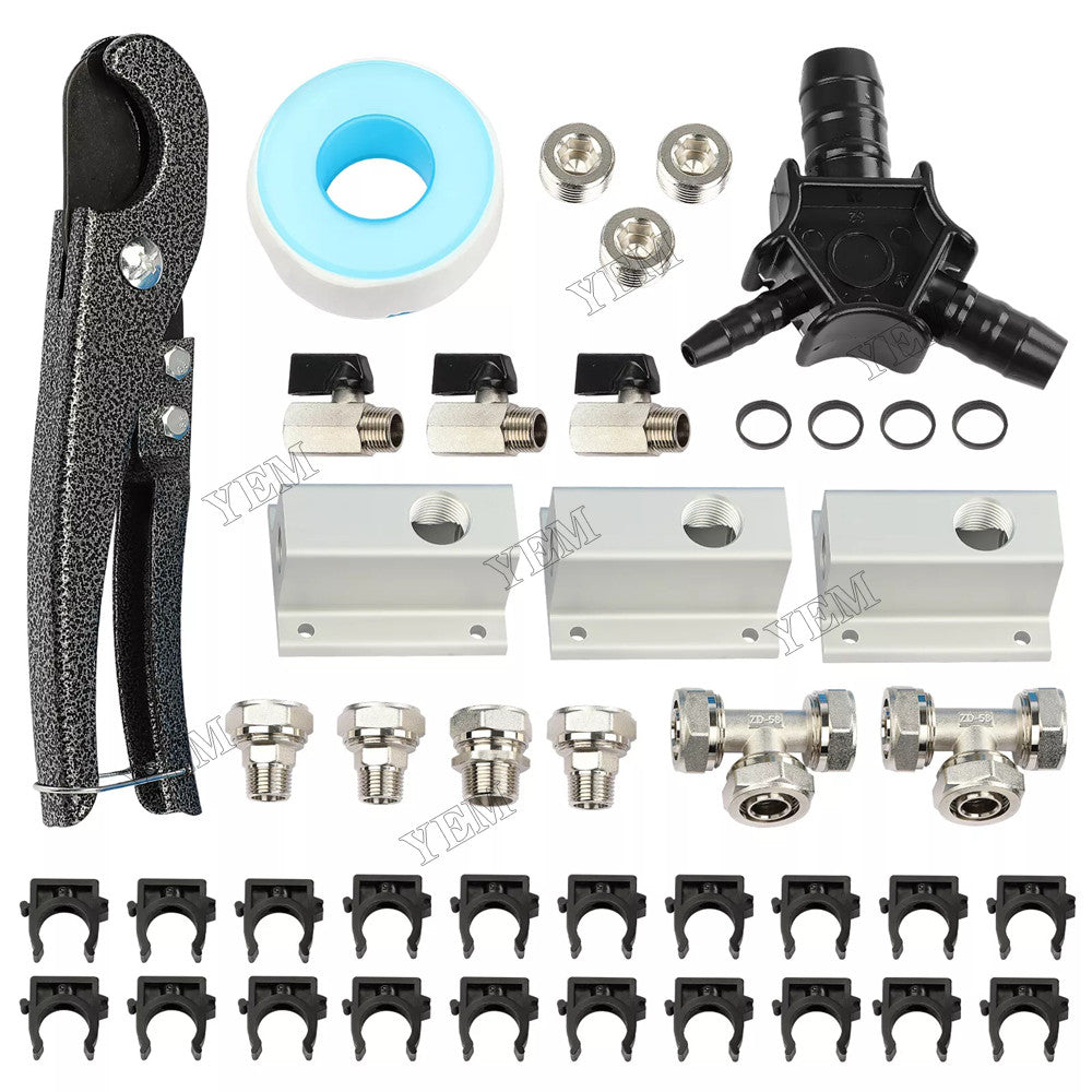 For RapidAir 3/4 Maxline Tubing Air Compressor Hose Kit M7500 For RapidAir