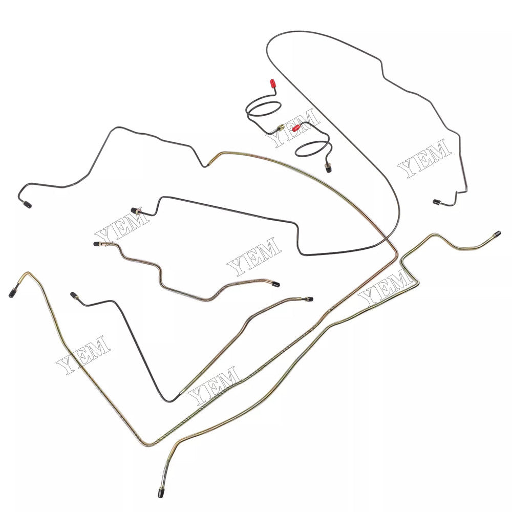 For Jeep Wrangler YJ 1987-1995 Complete Power Brake Line Kit JPB8701 For Jeep