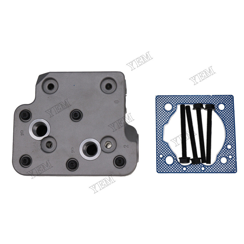 For Cummins Truck ISBe ISX Engine Compressor Cylinder Head Wabco 9111536546 For Cummins