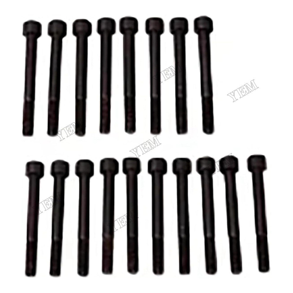 For Cummins Engine A2300 18Pcs Cylinder Head Bolt 4900346 4900347