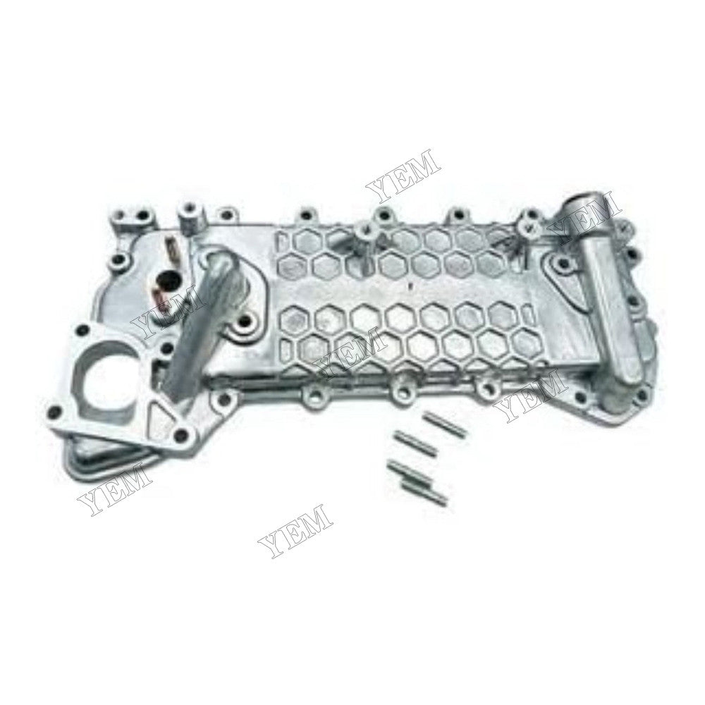 For Isuzu Engine 4HK1 John Deere 245GLC 225DLC 230GW 220DW 190GW 190DW Hitachi ZAX200-3 ZAXIS200LC-3 ZAXIS240LC-3 Oil Cooler Core Cover 8980853125