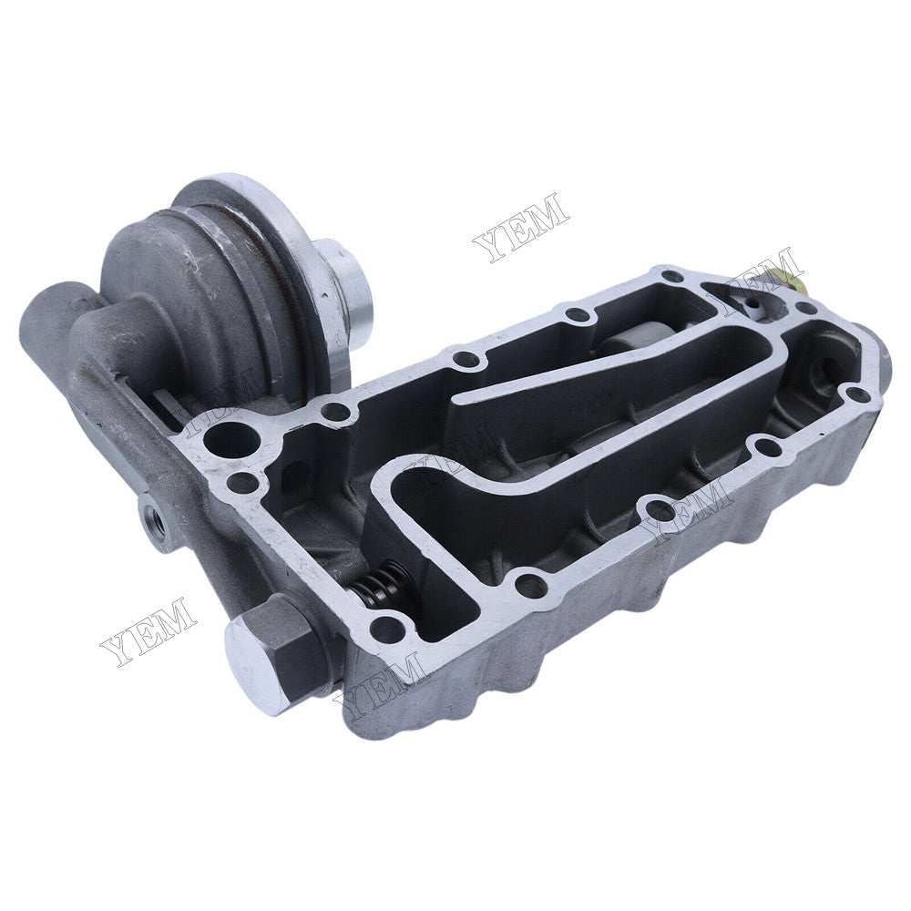 For Hyundai Excavator R290LC3 R320LC3 R280LC Wheel Loader HL760-3 HL760-3ATM HL760 With Gasket Oil Cooler Head 3922882 For Hyundai