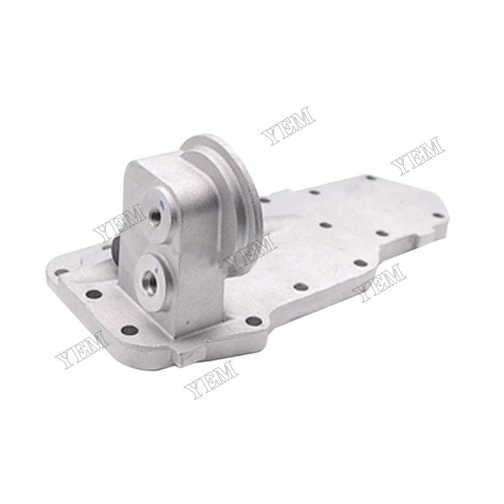 For Komatsu 6D102 Cummins 6BT 5.9 Engine PC200-6 PC220-6 Excavator Oil Cooler Cover Assembly 6735-61-2260