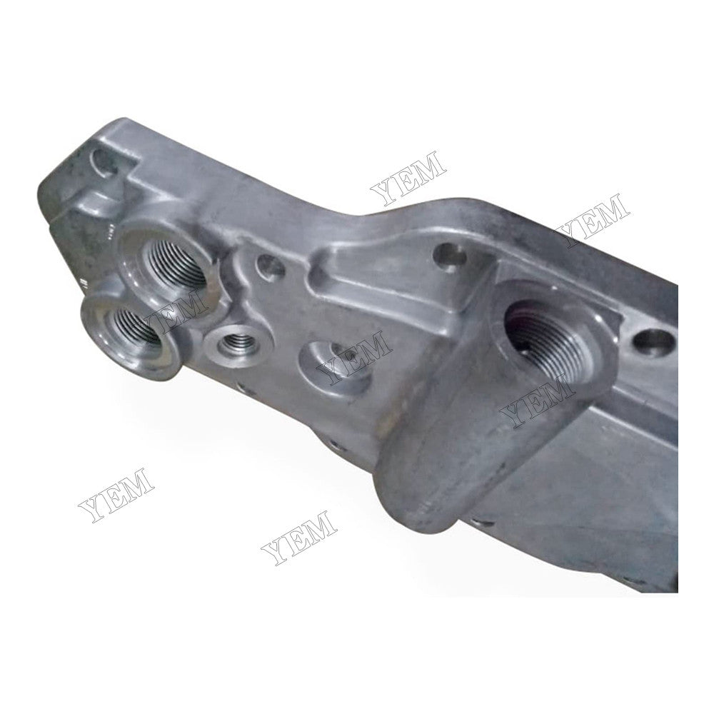 For Komatsu Engine 4D102 Excavator PC200-7 PC220 Oil Cooler Cover 6735-61-2220 For Komatsu